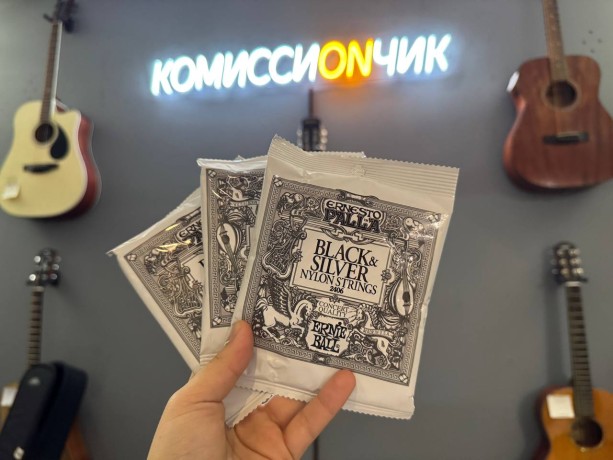 Ernie Ball 2406 Ernesto Palla Clear & Silver