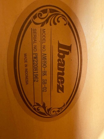 Ibanez Amh90-Bk