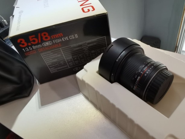 Samyang 8Mm F/3.5 As If Umc Fish-Eye Cs II