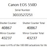 Canon Eos 550D