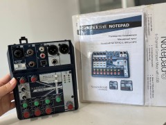 Soundcraft Notepad-5