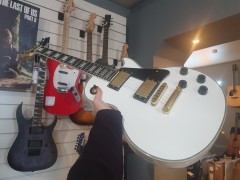 Gibson Lp White Copy