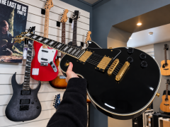 Gibson Les Paul Custom Black Copy