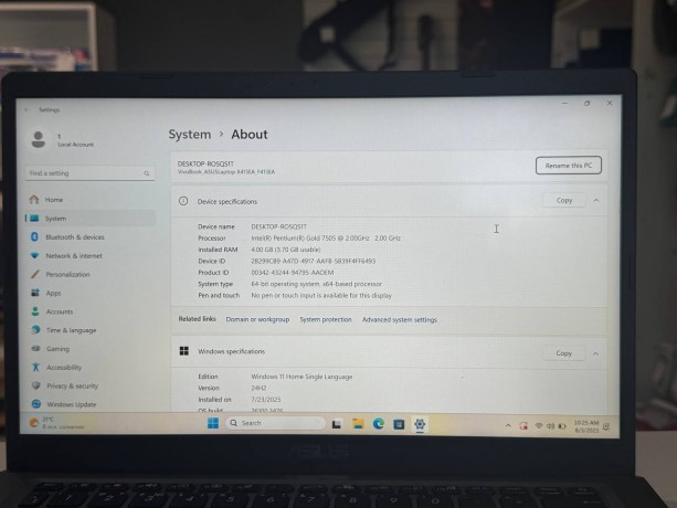 Asus Laptop 14 F415e