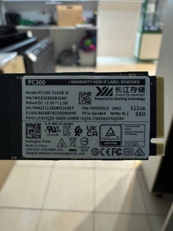 SSD NVME m.2 512Gb