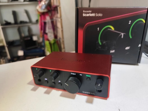 Focusrite Scarlett Solo 4Th Gen