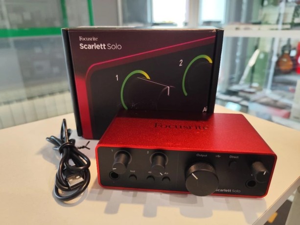 Focusrite Scarlett Solo 4Th Gen