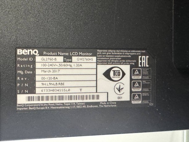 BenQ Gl2760-B