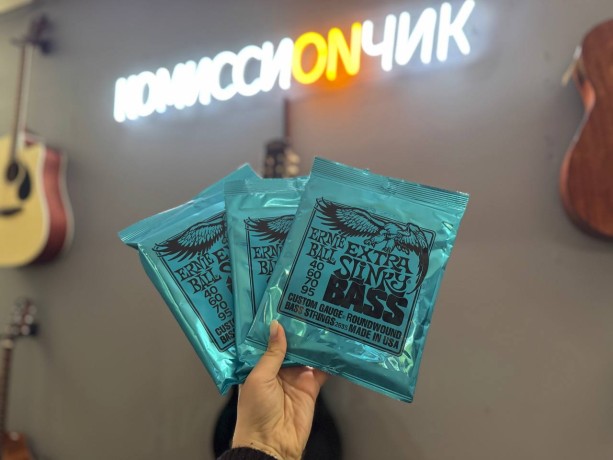 Комплект струн для Гитары Ernie Ball 2835 Extra Slinky Bass Strings