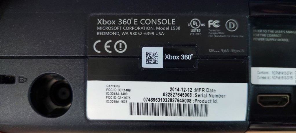 Microsoft Xbox 360 E